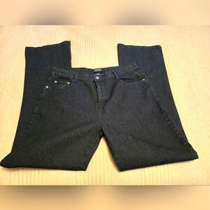 COS JEANS DARK WASH STRAIGHT. SIZE 14.